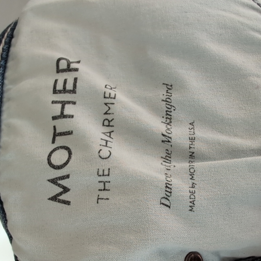 MOTHER The Charmer Jeans Dance of the Mockingbird Size 28 - Picture 10 of 12